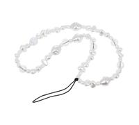 DOITOOL Lanière Téléphone Perlée en Perles Synthétiques, Dragonne Pratique pour Poignet, Accessoire Décoratif pour Clés et Paquet, Adaptée aux Déplacements Quotidiens