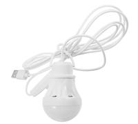 DOITOOL Lanterne LED USB portable : lumière vive de 5 W pour le camping et les aventures en plein air - Ampoule LED suspendue avec câble de 2,4 m pour tentes, barbecues et