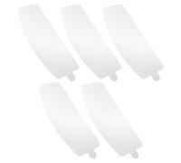 DOITOOL Lentille de Visière de Remplacement, 5 Pièces, 0,25mm D'épaisseur, 405mm, Protection la Poussière pour Équipements de Soudage et Cabines de Sablage