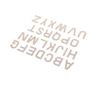 DOITOOL Lettres Autocollantes Alphabet en Strass Dorés 2,5 Cm - 26 Pièces pour Personnalisation Vêtements DIY - Appliques Décoratives pour Vestes, Chemises et Paquet - Ornements Créatifs