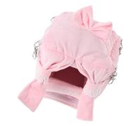 DOITOOL Lit pour Oiseau Cage Perruche Calopsitte Nid Coton Suspendu Maisonnette pour Animaux de Compagnie Cachette Lavable pour Planeur de Sucre ou Hamster