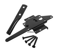 DOITOOL Loquet De Portail De Jardin Charnières Robustes Pour Clôture En Bois Design Tendance Facile À Installer