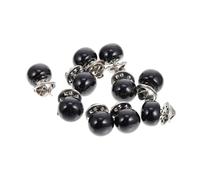 DOITOOL Lot De 10 Boutons Pression Invisibles Noirs Pour Femmes, Broches Anti-vidées Compactes, Décorations Vestimentaires, Accessoires Sécurisés Pour Corsages Et Cardigans, Usage Quotidien Élégant
