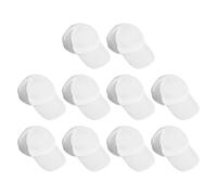 DOITOOL Lot de 10 Casquettes Enfants À Visière Coton pour Peinture DIY Chapeaux Personnalisables Protection Solaire Activités Extérieures Créatives