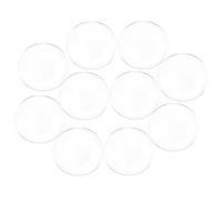 DOITOOL Lot de 10 Lentilles VR 3D Biconvexes en Acrylique 31 Mm Transparentes, Accessoires pour Lunettes de Réalité Virtuelle Compatibles Smartphone, Vision Immersive et Confort Visuel