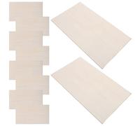 DOITOOL Lot de 10 Panneaux de Contreplaqué de Peuplier 170x300x3 Mm, Planches de Bois Artisanales Lisses pour Loisirs Créatifs, Décoration et Projets de Peinture, Bois Brut Polyvalent