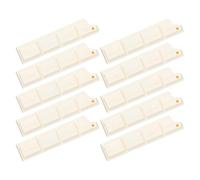 DOITOOL Lot De 10 Stylos Gel En Forme De Chocolat Stylos Fantaisie Pour L'École Blancs