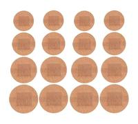 DOITOOL Lot de 100 bandages ronds en tissu élastique avec coussinet anti-adhésif pour le soin et cacher les taches de peau/boutons/ampoules, 22 mm, 25 mm, 30 mm, 38 mm