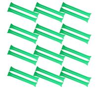 DOITOOL Lot de 100 Bâtons de Tonnerre Gonflables Verts, Légers et Bruyants pour Cheerleading, Encouragement Sportif Lors de Matchs de Football et Événements Scolaires