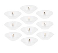 DOITOOL Lot De 15 Porte-Graisses Pour Hotte Collecteur D'Huile Récipient Pour Graisse En Plastique Transparent