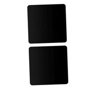 DOITOOL Lot de 2 Accessoires de Photo Artisanaux Exquis Plaque Miroir en Acrylique Toile de Fond pour Photographie de Bijoux Noir 20 X 20 Cm