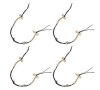 DOITOOL Lot de 2 Compteurs de Perles Bouddhistes en Laiton Petit Format Portable pour Prière et Contemplation Compteur de Chapelet pour Doigts Accessoire DIY pour Création de Bijoux de