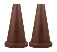 DOITOOL Lot de 2 cônes de Ponte en céramique pour Poissons : Habitat de Reproduction pour Aquarium, Petit abri de Reproduction, cachette pour Poissons-Anges et crevettes