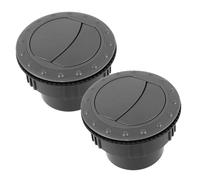 DOITOOL Lot De 2 Couvercles De Ventilation Pour Bus Couvercles De Sortie Dair Ronds Pour Déflecteur De Ventilation De Climatiseur Montage Universel Pour Véhicules