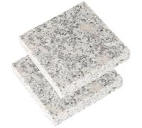DOITOOL Lot De 2 Dalles en Marbre Rafraîchissantes pour Petits Animaux, Pierre Fraîche en Granit, 9x9 Cm, Tapis De Refroidissement pour Lapins, Chinchillas Et Hamsters, Été, Animaux De Compagnie
