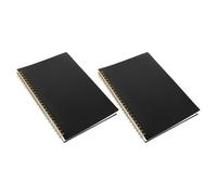 DOITOOL Lot de 2 grands livres - Livre de comptes pour le suivi du budget des petites entreprises et des particuliers - Carnet de suivi des dépenses pour les finances personnelles, journal des