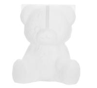 DOITOOL Lot de 2 moules en silicone en forme d'ours 3D, pour glace, chocolat, gâteau, résine époxy, pour bricolage, bougie, décoration de gâteau au chocolat, projets artisanaux