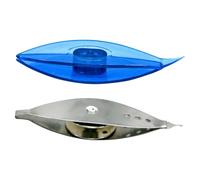 DOITOOL Lot de 2 Navettes de Frivolité Plastique et Métal pour Tissage DIY, Outils de Tricotage et Accessoires Couture, Légères et Solide, Adaptées aux Travaux de Tissage et Loisirs