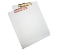 DOITOOL Lot De 2 Pinces Transparentes Pour Presse- Fournitures De Bureau Fournitures De Classe Porte-Mémo Presse- De Travail Presse- Pour Plantes Succulentes