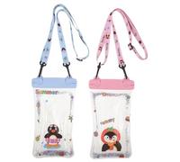 DOITOOL Lot de 2 Pochettes étanches pour téléphone : étui étanche sous-Marin en Forme de Pingouin, idéal pour la Plage, la Natation et Les croisières.
