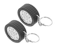 DOITOOL Lot de 2 Porte-clés Mini Ruban à Mesurer Rétractable 1 Mètre, Alliage et Plastique Solide, Portable pour Maison, Bureau et Chantier, Outil de Mesure Précis et Compact