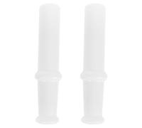 DOITOOL Lot de 2 poussoirs pour hachoir à viande : outil de poussée des aliments de 19,3 cm x 3,8 cm - piston en plastique solide - pièces de rechange pour accessoires de hachoir à viande