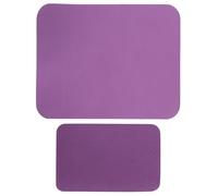 DOITOOL Lot de 2 tapis insonorisants pour machine à coudre : Amortisseur de bruit pour machine à quilter - Tapis pour pédale de couture - Coussinet anti-vibrations en TPE pour la maison,