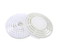 DOITOOL Lot de 2 têtes de brosse de rechange pour balai vapeur - Accessoires en nylon pour tampons de nettoyage vapeur pour nettoyage résidentiel quotidien, compatibles avec Shark