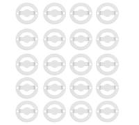 DOITOOL Lot de 20 Accessoires Inoxydables pour Moulin à Poivre, Base en Acier Inox, Outils de Broyage pour Usage Cuisine, Réparation DIY Facile