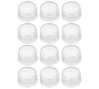 DOITOOL Lot de 20 Couvercles de Shaker à Secouer en Plastique Transparent Compatibles Tasse à Thé au Lait et Bubble Tea Anti-Éclaboussures pour Préparation de Boissons Accessoires la