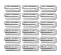 DOITOOL Lot de 20 Crochets en Alliage pour Cape de Barbier Ajusteurs Compacts et Pratiques Clips de Fixation pour Cape Coiffure Adulte Accessoires Professionnels pour Coupe de Cheveux