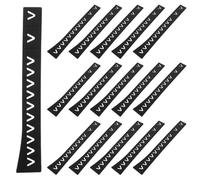 DOITOOL Lot de 20 protège-couteaux de chef : de 20 à 15 cm, découpables, en plastique, pour éplucher le pain, couperet à viande, étui de sécurité pour couteaux de cuisine.