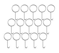 DOITOOL Lot de 25 Clés Lève-bonde Acier Inoxydable 60 Mm, Extracteurs de Grille D’évacuation Robustes Crochet, Outil de Nettoyage Facile des Canalisations pour Salle de Bain