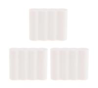 DOITOOL Lot de 3 boîtes à Piles pour Camping-Car, avec 4 emplacements pour Piles AA, utilisables en Voyage, Camping-Car, Maison, Bureau, école, Garage ou remorque.