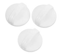 DOITOOL Lot de 3 Boutons de Commande de Minuterie Universels pour Lave-linge Semi-automatique, Accessoires de Rechange, Compatibles Double Tambour, Plastique Solide, pour Machine à Laver