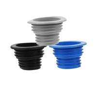 DOITOOL Lot de 3 Joints D'étanchéité en Silicone Anti-odeur pour Tuyau de Drainage Machine à Laver, Évier et Sol de Salle de Bain, Protection Étanche Multifonction, Cuisine et Buanderie
