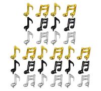DOITOOL Lot de 30 ballons notes de musique gonflables pour groupe de musique, accessoires photo pour soirées musicales, décorations de concert