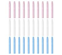 DOITOOL Lot de 30 Pierres pour Ongles Forte Résistance à L'abrasion, Bâtons pour Manucure et Pédicure, Accessoires Professionnels pour Ongles et Nail Art