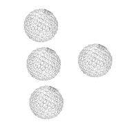 DOITOOL Lot de 4 Abat-jour Élégants en Fil de Fer Design Ajouré pour Luminaire Suspendu Idéal pour Un Couloir Un Salon Une à Coucher