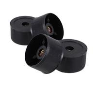 DOITOOL Lot de 4 Bouchons de Rechange Plastique pour Poteau Arbre à Chat Diamètre Extérieur 45 Mm Fixation M8 Accessoires de Réparation pour Griffoir Chat Usage Domestique