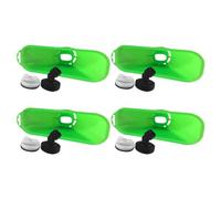 DOITOOL Lot de 4 Buses à Jet Plat Agricoles Cône Coupe-Vent, Accessoires de Pulvérisation pour Jardin, Buse Ventilateur pour Pulvérisateur, pour Arrosage et Protection des Cultures