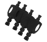 DOITOOL Lot de 4 Clés en Plastique pour Station D'appâtage, Clés de Remplacement Compactes et Résistantes, Accessoires de Déverrouillage Universels pour Boîtes à Appâts, Adaptées