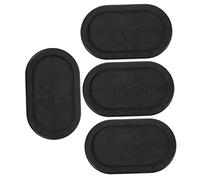 DOITOOL Lot De 4 Œillets en Caoutchouc pour Trous De Câblage Œillets pour Câbles pour Cloisons Sèches Étanchéité Ignifuge Joint De Fil Résilient Œillets pour Trous De Perçage