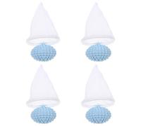 DOITOOL Lot de 4 Pièges à Peluches Réutilisables pour Machine à Laver, Filtre Flottant en Maille Polyester et Pp, pour Récupérer Poils de Chien et Animaux Domestiques