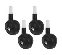 DOITOOL Lot de 4 Roulettes de Rechange pour Trotteur Bébé, Roulettes en Plastique pour Poussettes Trend, Faciles à Installer, 7,5 X 4,5 X 3,5 Cm