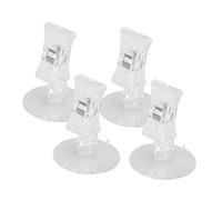 DOITOOL Lot De 4 Supports À Légumes pour Aquarium Clip pour Tasse Outil Dalimentation Accessoires pour Aquarium