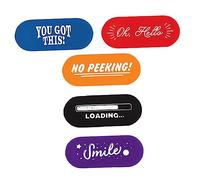 DOITOOL Lot De 5 Caches pour Webcam D'Ordinateur Portable Fines pour Objectif De Caméra USB Protection De Confidentialité pour Ordinateurs Portables Ordinateurs