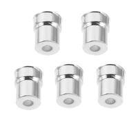DOITOOL Lot de 5 Capuchons de Magnétron pour Micro-ondes en Fer Solide, Couvercle Remplaçable, Accessoire Compatible pour Cuisson, Pièces Détachées Four à Micro-ondes, Usage Domestique