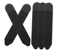 DOITOOL Lot de 5 Housses Adhésives pour Stylet Manchon Protège-Stylo Noir Élastique Accessoires pour Tablette et Écran Tactile Étui Fin Antichute pour Usage Portable