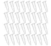 DOITOOL Lot de 500 Tubes à Centrifuger en Plastique 1,5ml avec Bouchons, Petite Taille et Légers, pour Consommables Expérimentaux Scientifiques et Chimie